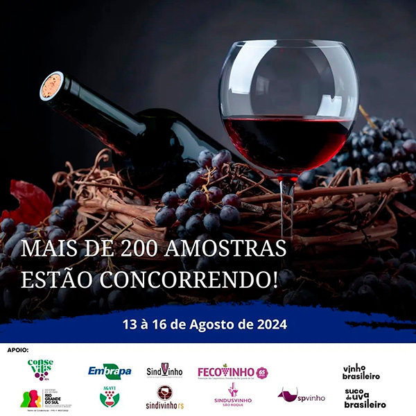 Brasil vai eleger os melhores vinhos de mesa